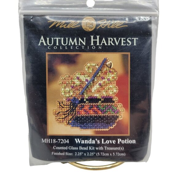 Mill Hill Glass Bead Kits Autumn Harvest Collection New Beading Kits Set of 3 - Picture 5 of 5